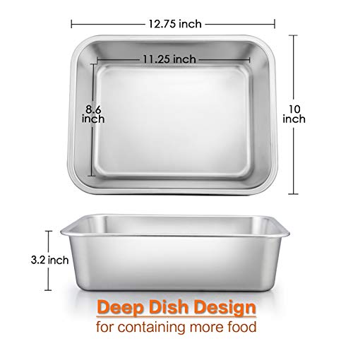 Stainless Steel E-far Lasagna Pan Set for Oven